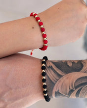 Cargar imagen en el visor de la galería, Pulsera Pareja Black &amp; Red
