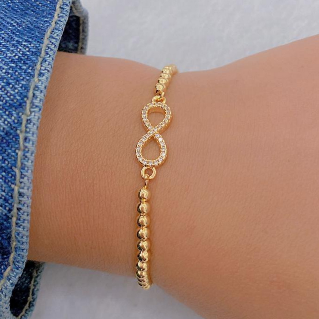 Pulsera Infinito Golden