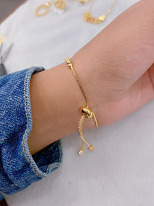 Pulsera Infinito Golden