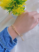 Cargar imagen en el visor de la galería, Pulsera Infinito Golden
