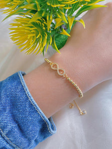 Pulsera Infinito Golden